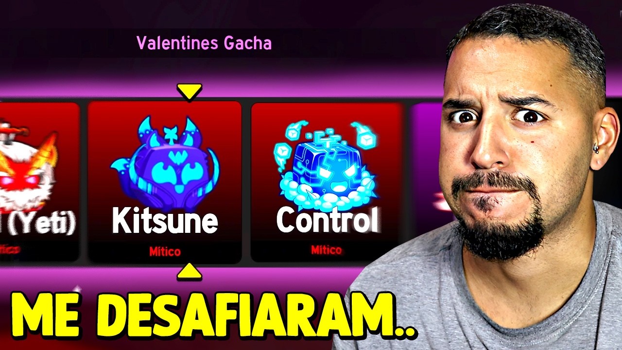 Cacei Bounty com a Fruta do Valentines Gacha no Blox fruits 🔥🤫
