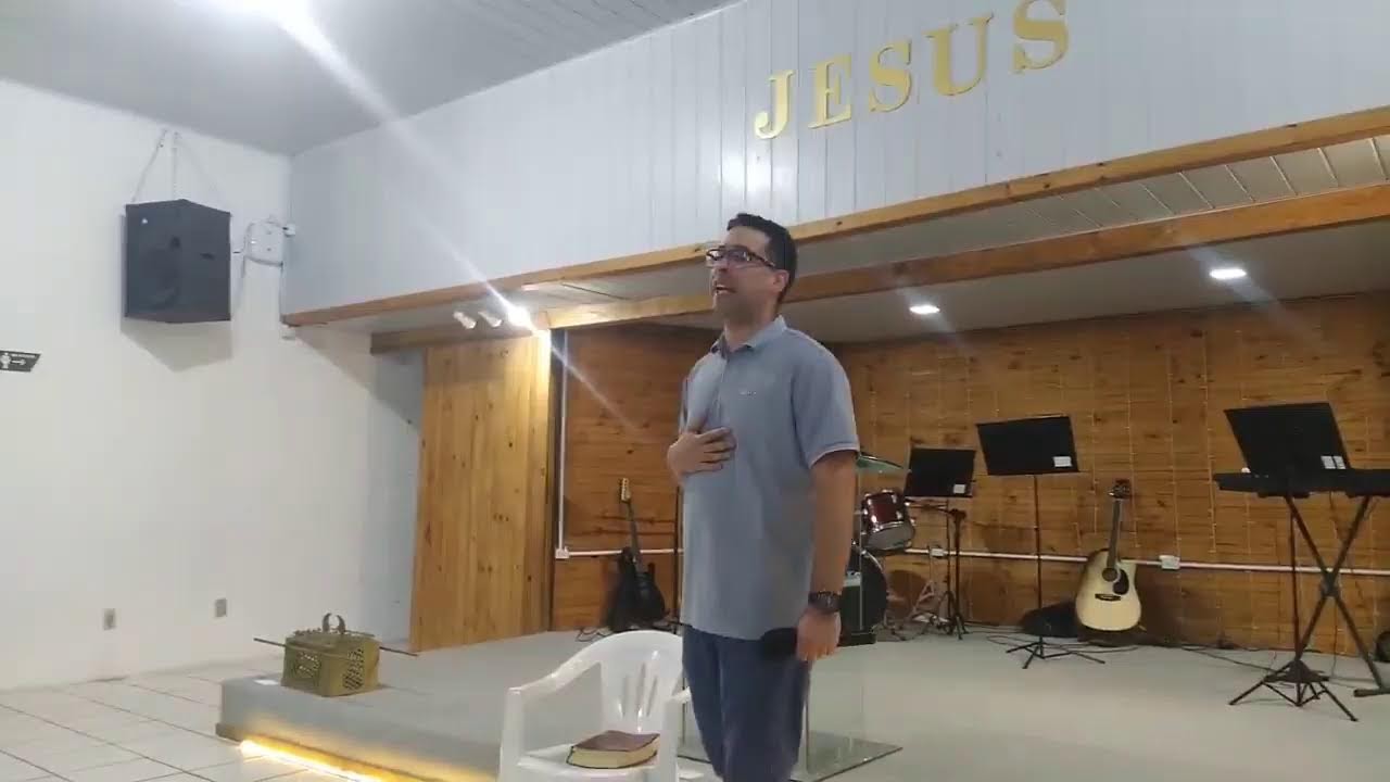 Culto ao vivo. Mateus 4 (o Espírito Santo se fez presente)