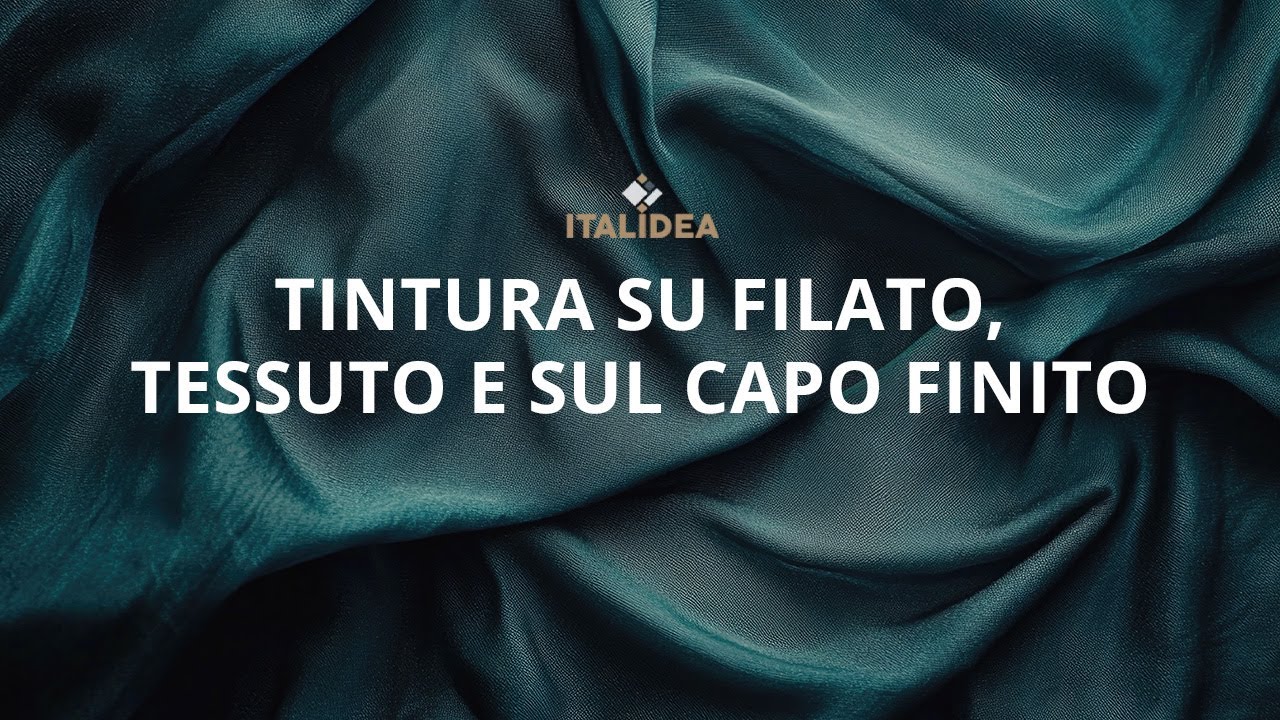 Tintura su filato, tessuto e sul capo finito