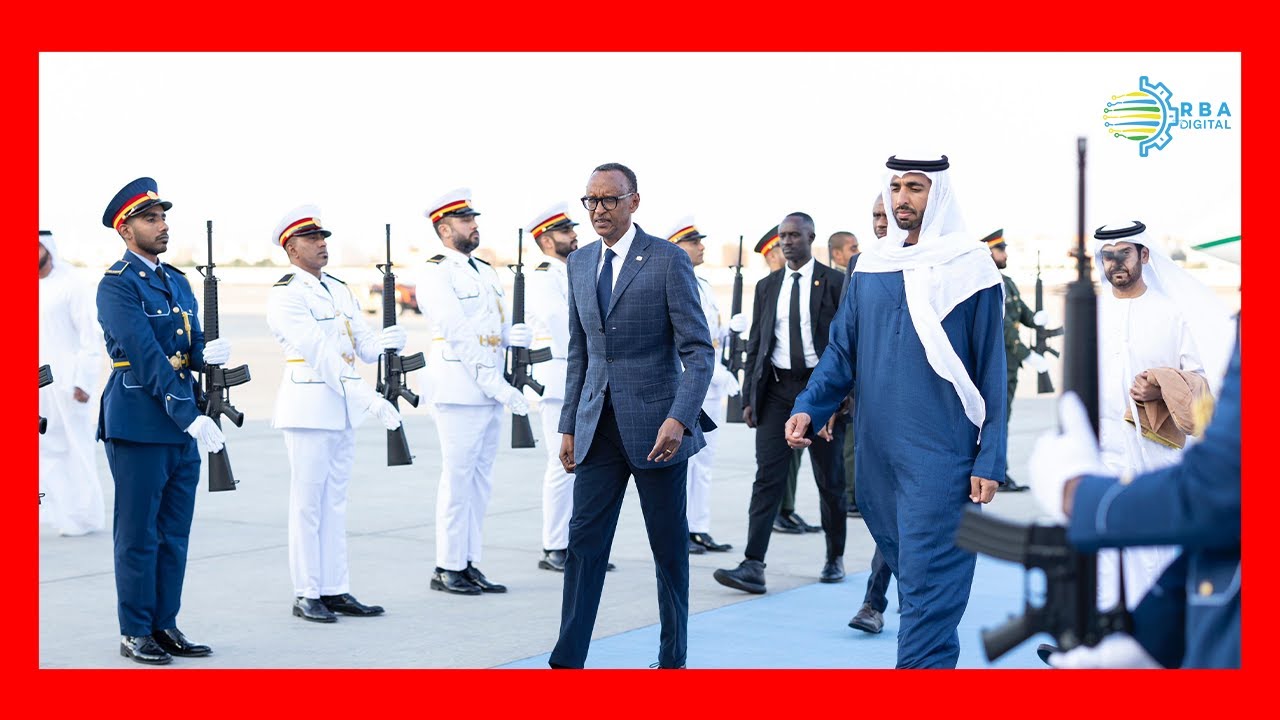VIDEO: President Kagame arrives in UAE ahead of his participation in Abu Dhabi Sustainability Week