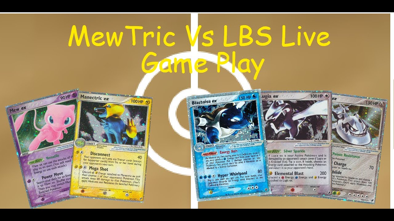 MewTric Vs. LBS - Live Game Play - Pokemon Worlds 2006 Format