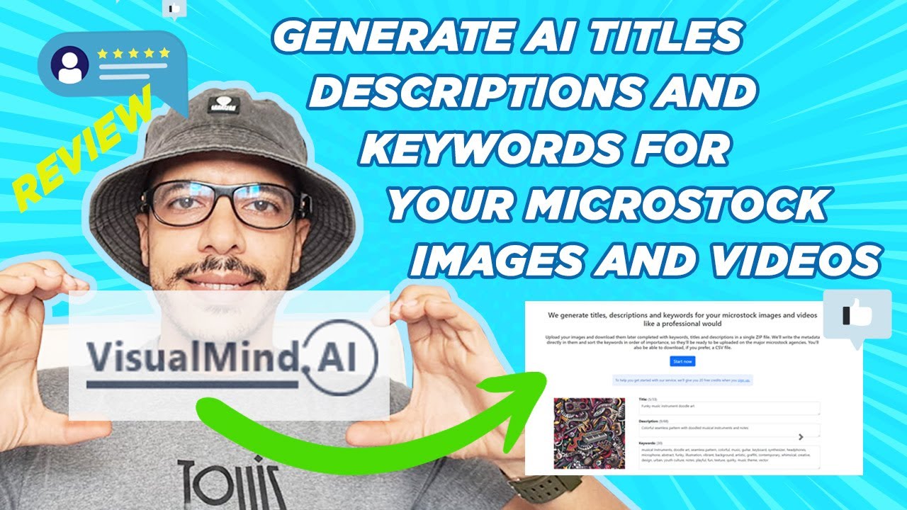 Visualmind.ai Review: AI-Powered Titles, Descriptions, & Keywords for Microstock Mastery!