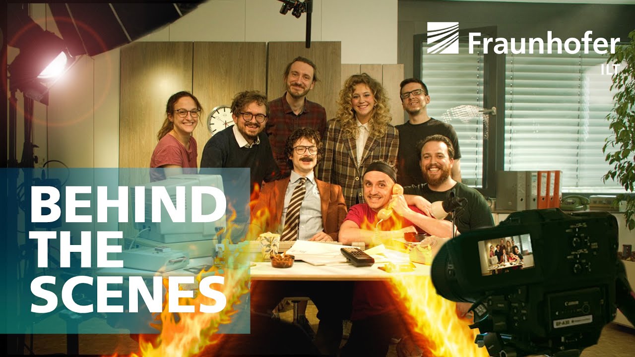 How we faked the 80s | Behind the Scenes of “40 Years of Fraunhofer ILT”