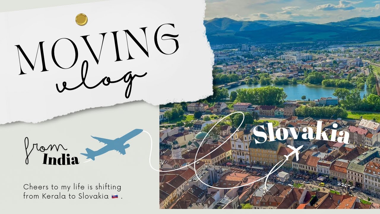Traveling alone from India to Slovakia ✈️| My first International Journey🍃| New Chapter of my life 💗