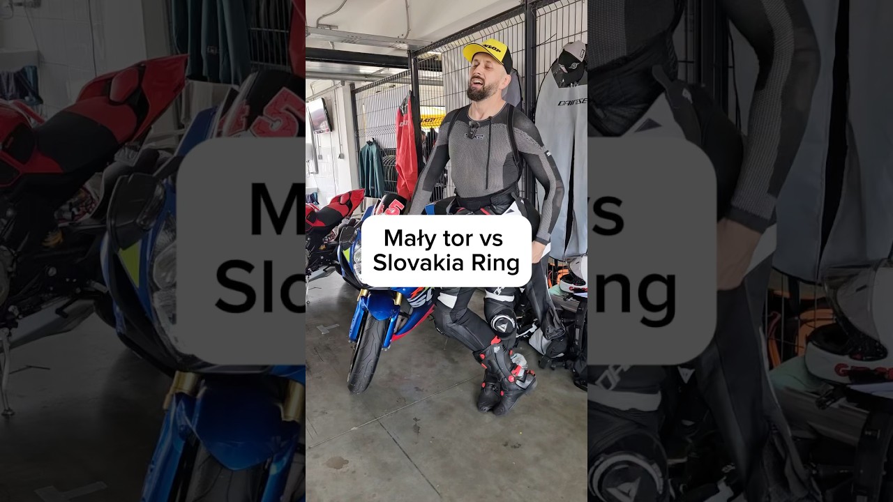 Mały tor vs Slovakia Ring - o czym warto pamiętać? #motocykle #motocyklista #dunlop #motorraid