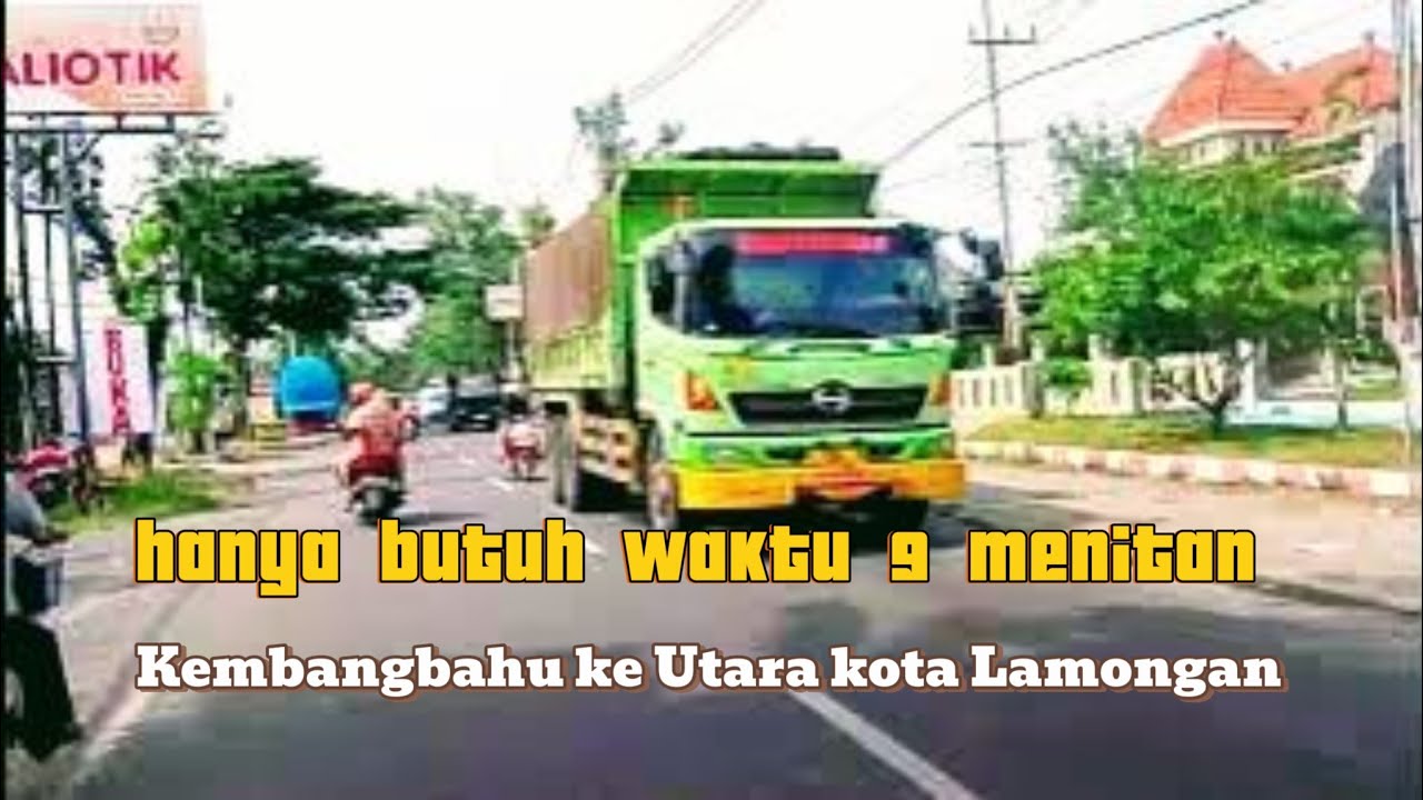 Update jln raya propinsi Lamongan lintas selatan dari arah Mantup menuju ke kota Lamongan 