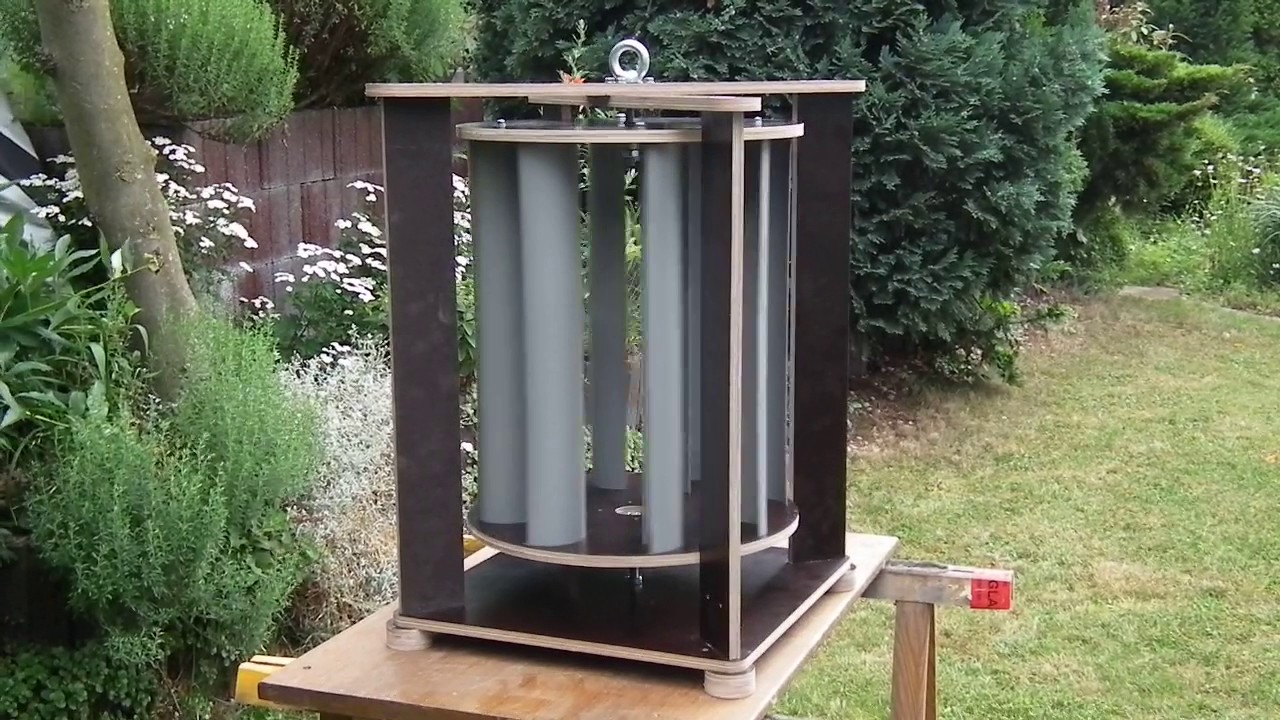 DIY VWAT Savonius Rotor