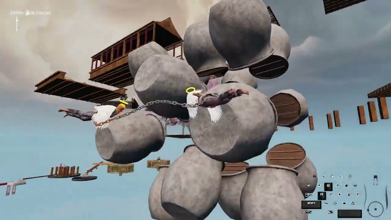 Chained Together Speedrun - 2 Player Any% Wings: 25m38s