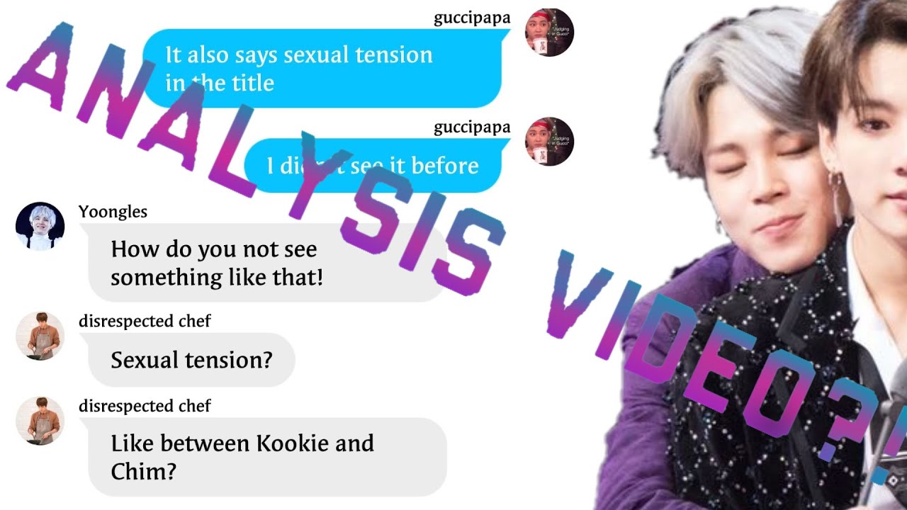 BTS texts: Analysis Video?! ft. JiKook