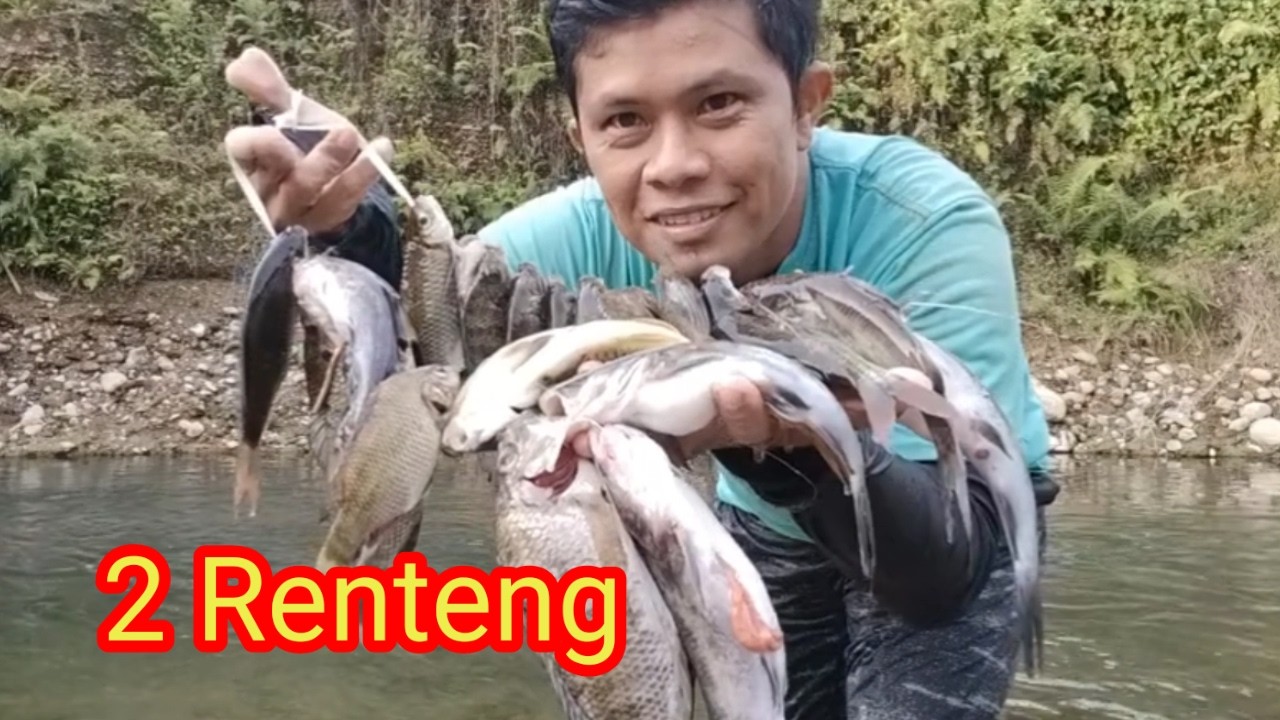 Spot Sungai Dangkal Bikin Candu Nembak Ikan Siang Hari