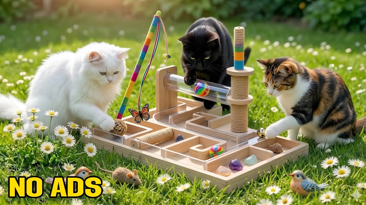 12 Hours Calming Music for Cats 😻 Soothing Music for Cat Anxiety & Peaceful Deep Sleep 🌙 Cat TV