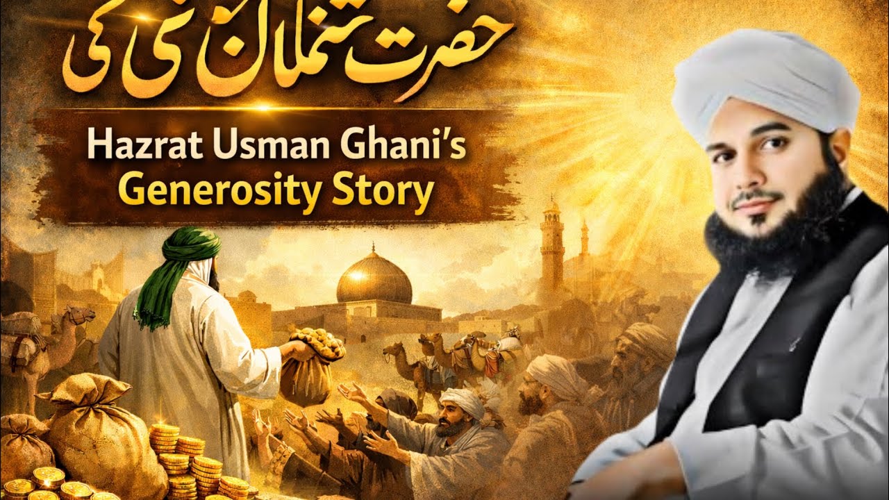 Hazrat Usman Ghani Ki Be-Misal Sakhawat | Heart Touching Islamic Bayan | Peer Ajmal Raza Qadri 2026
