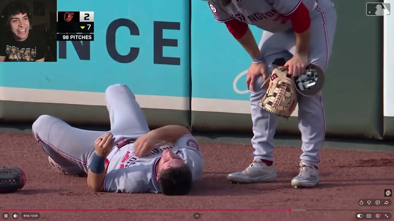 THANGOREACTS MLB Worst Collisions of 2025
