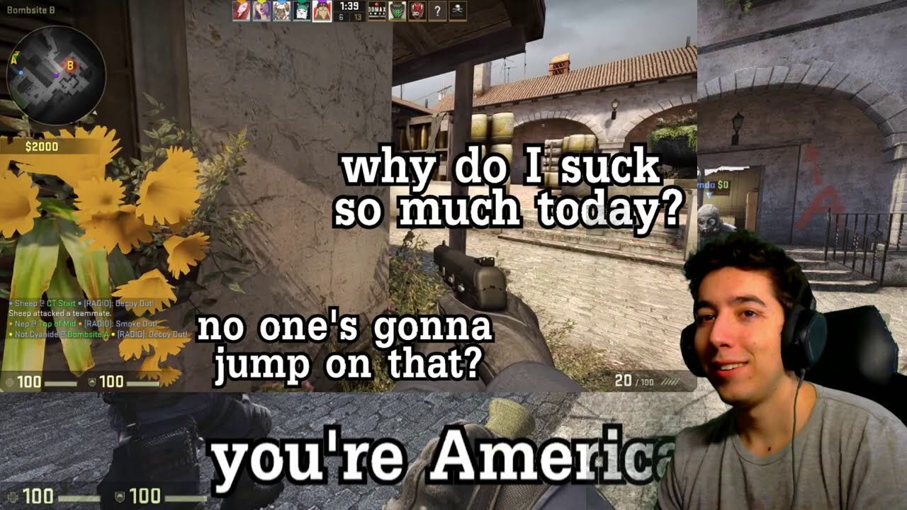 Reacting to SovietWomble Random CS:GO Bullshittery Part 5 , 6 ,7