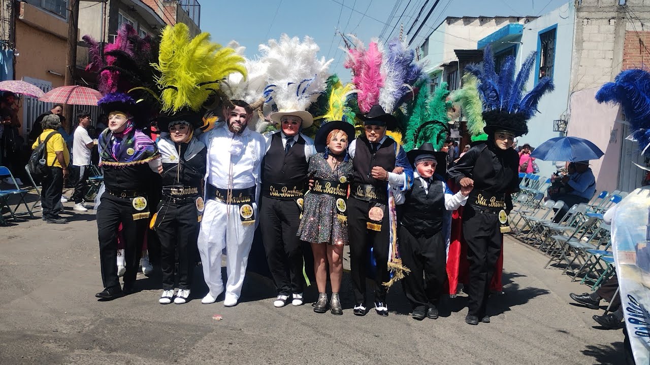 CARNAVAL DE XONACA PUEBLA LA CUADRILLA SANTA BARBARA ZARAGOZA