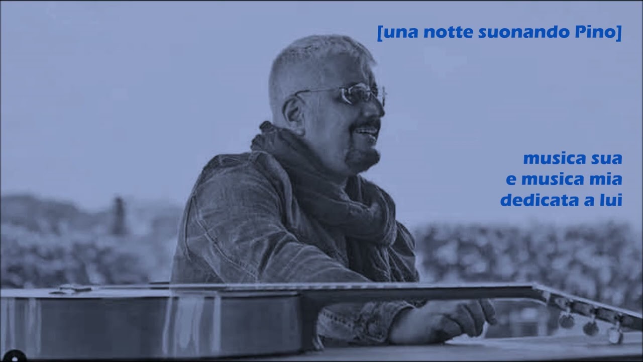 una notte suonando Pino