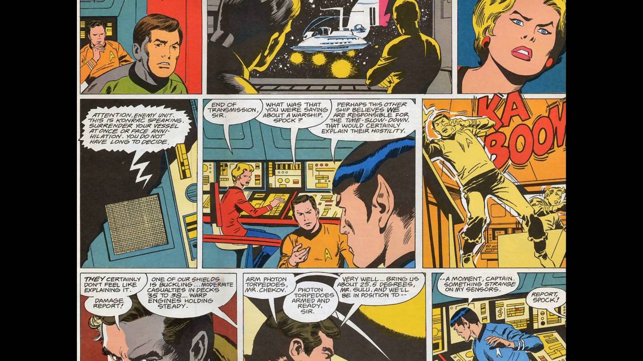 Star Trek Book & Record Set ~ A Mirror for Futility & The Time Stealers #comics