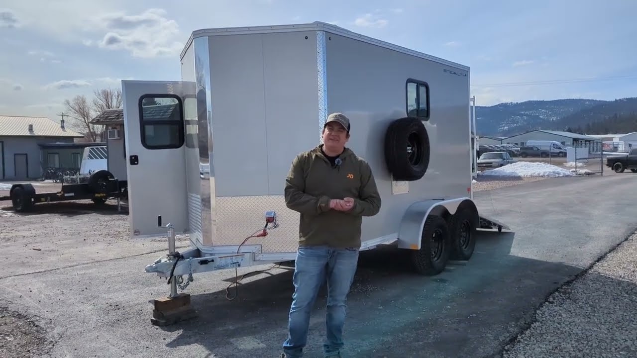 Off Road Custom Aluminum Cargo Trailer
