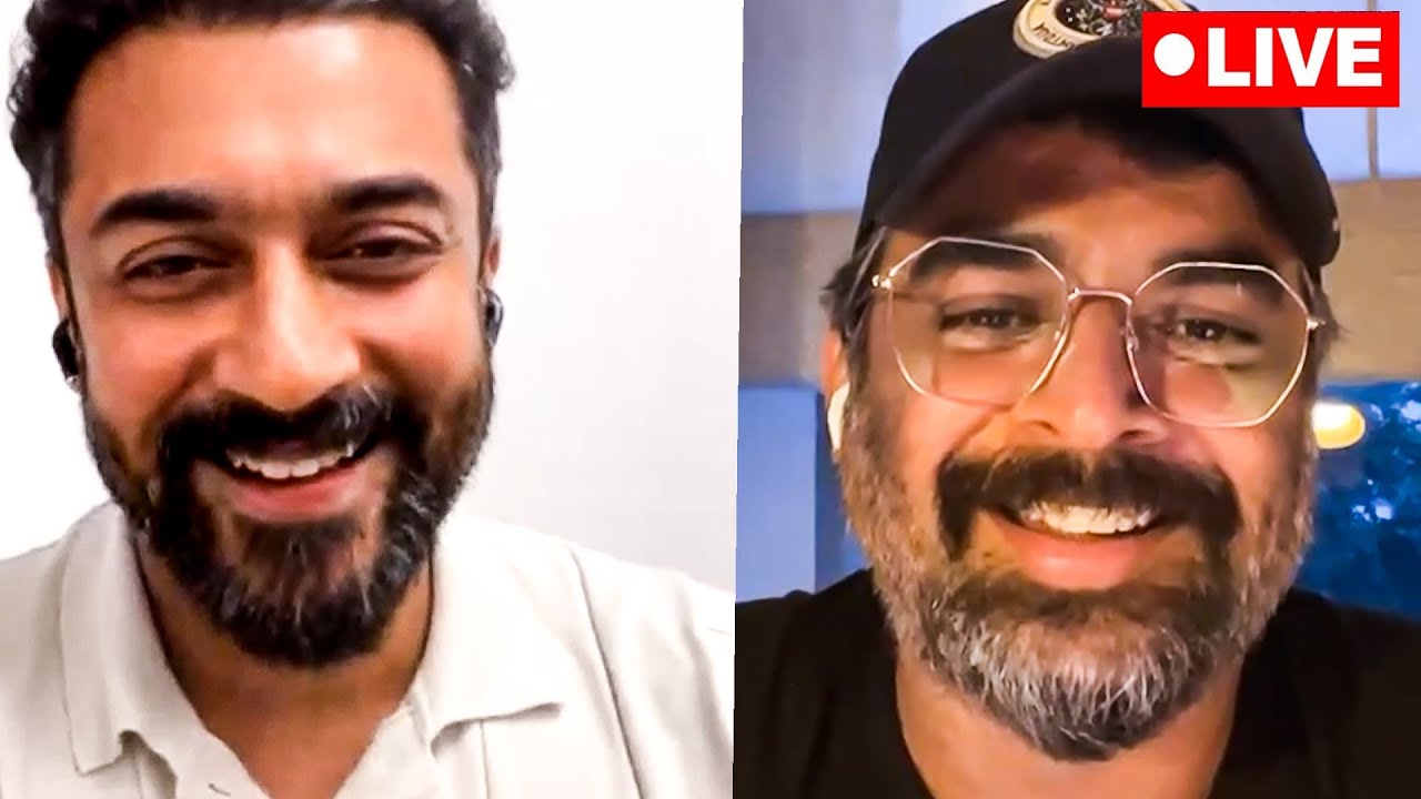 🔴 LIVE: Bro என்னை அழ வச்சுராதீங்க Please | Suriya & Madhavan about Rocketry | Shahrukh khan