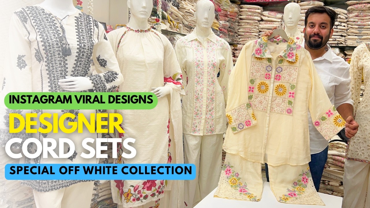 Designer Cord Sets In India | Biggest Cord Set Manufacturer | Trending Kurtis | Kurtis Wholesaler