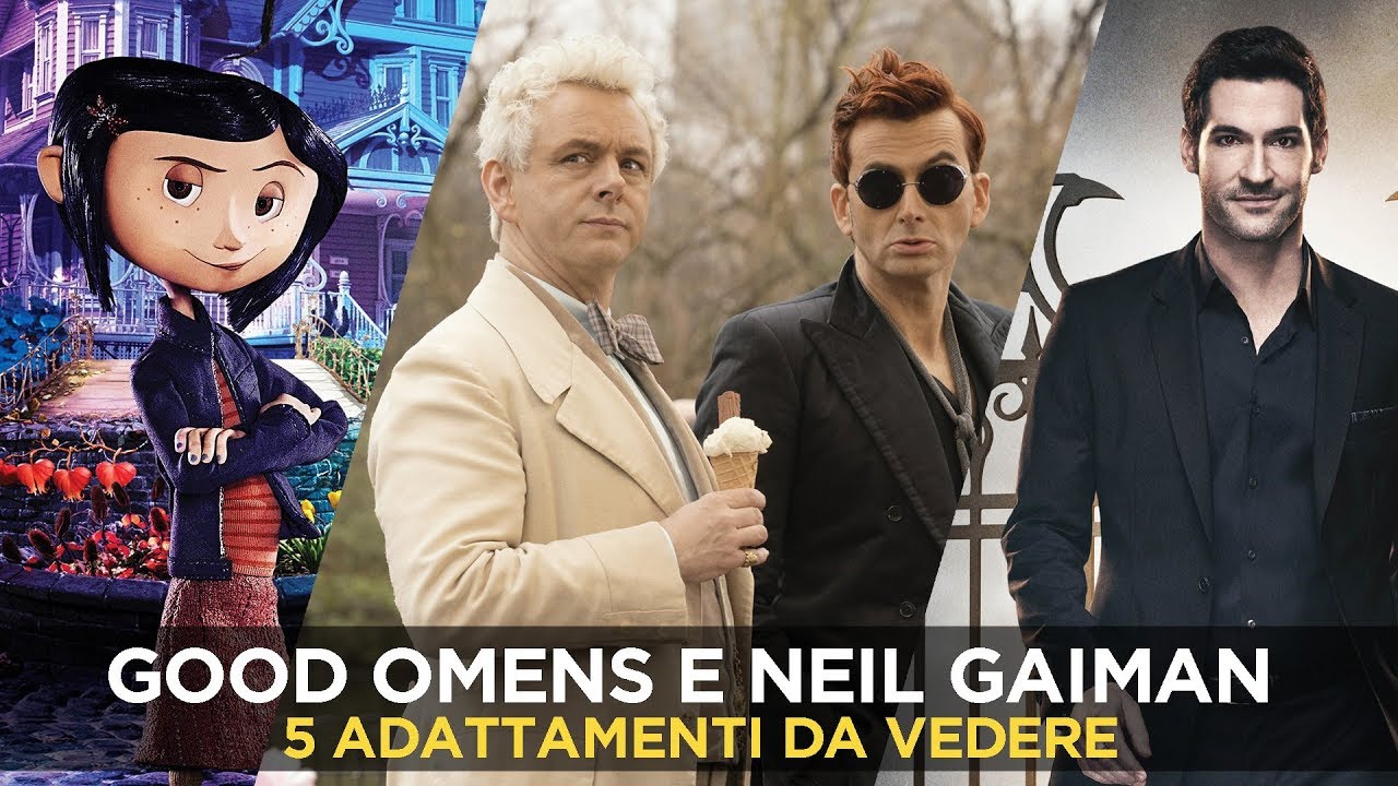 Neil Gaiman: 5 adattamenti da non perdere