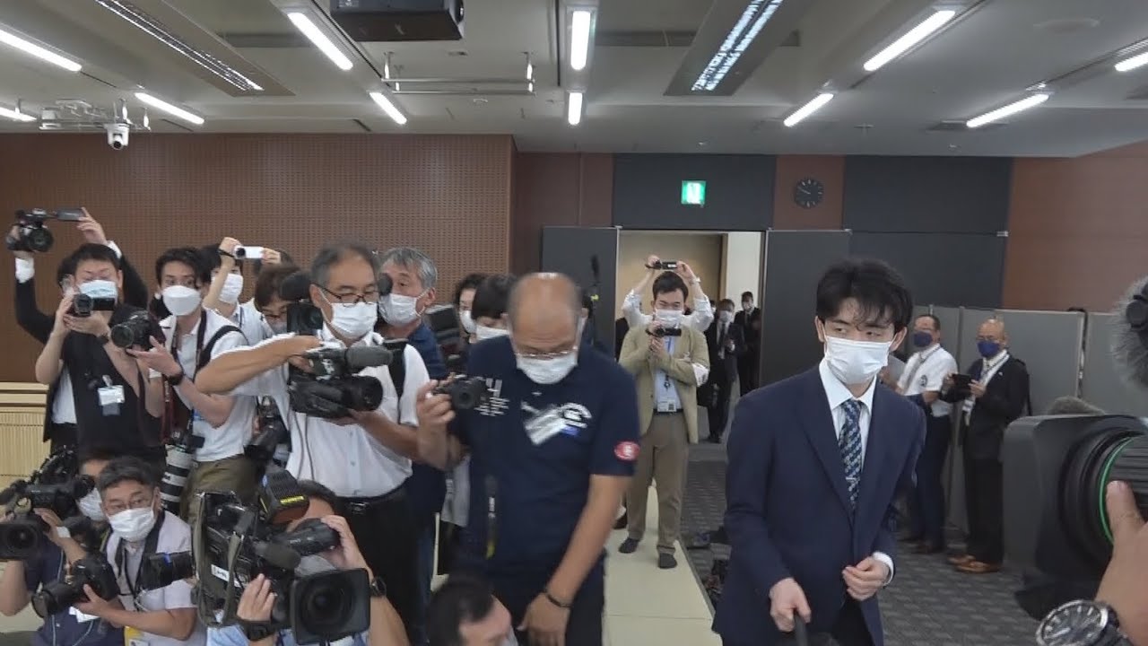 テープカットから対局開始まで 名古屋将棋対局場