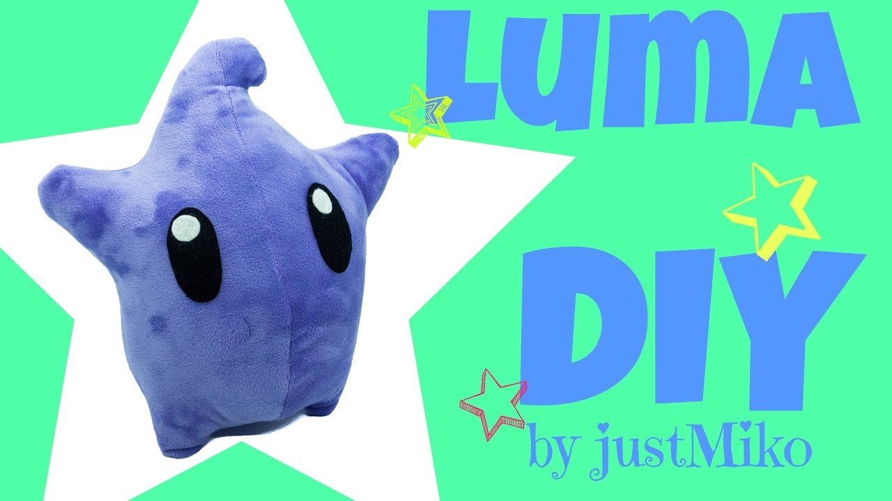 Plüsch Luma nähen ⭐️ *Do it Yourself* | kawaii | Super Mario | Verlosung by justMiko