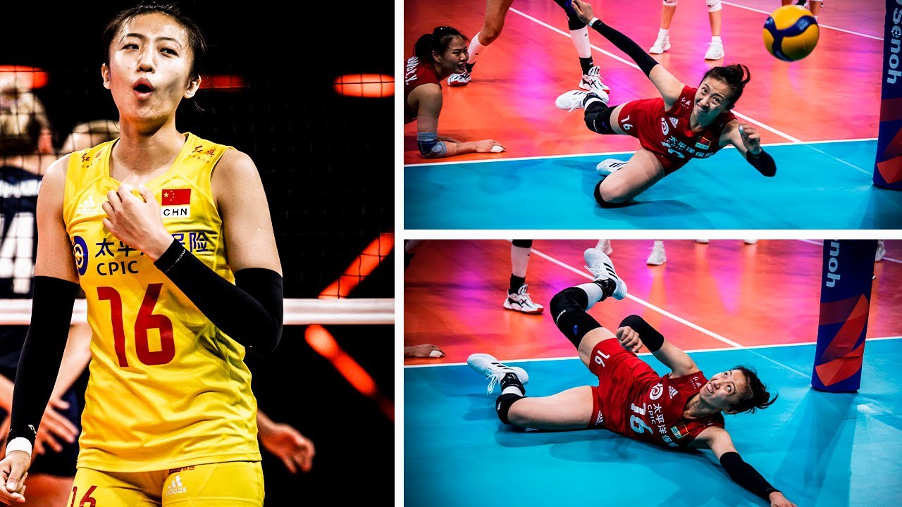 Amazing Left Handed Setter - Ding Xia | 丁霞 | The Best of  VNL 2021 (HD)