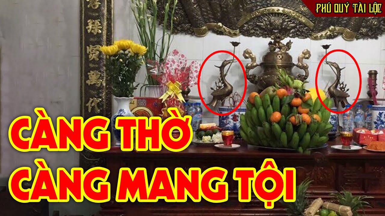 Tuyệt Đối CẤM ĐẶT ĐỈNH HẠC Trên Bàn Thờ Nếu Chưa Biết Điều KIÊNG KỴ Này Kẻo Càng Cúng Càng Mang Tội