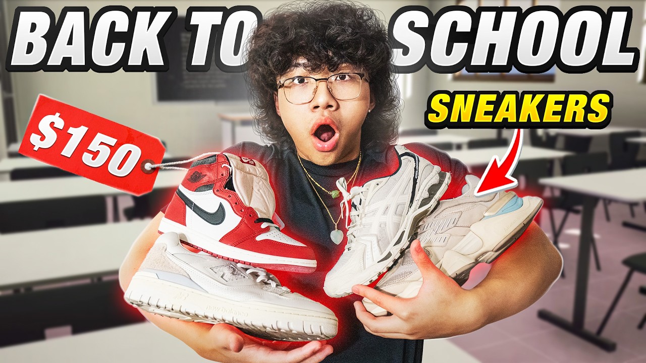 TOP 5 Best Sneakers for BACK TO SCHOOL!!! ($150 & Under!)