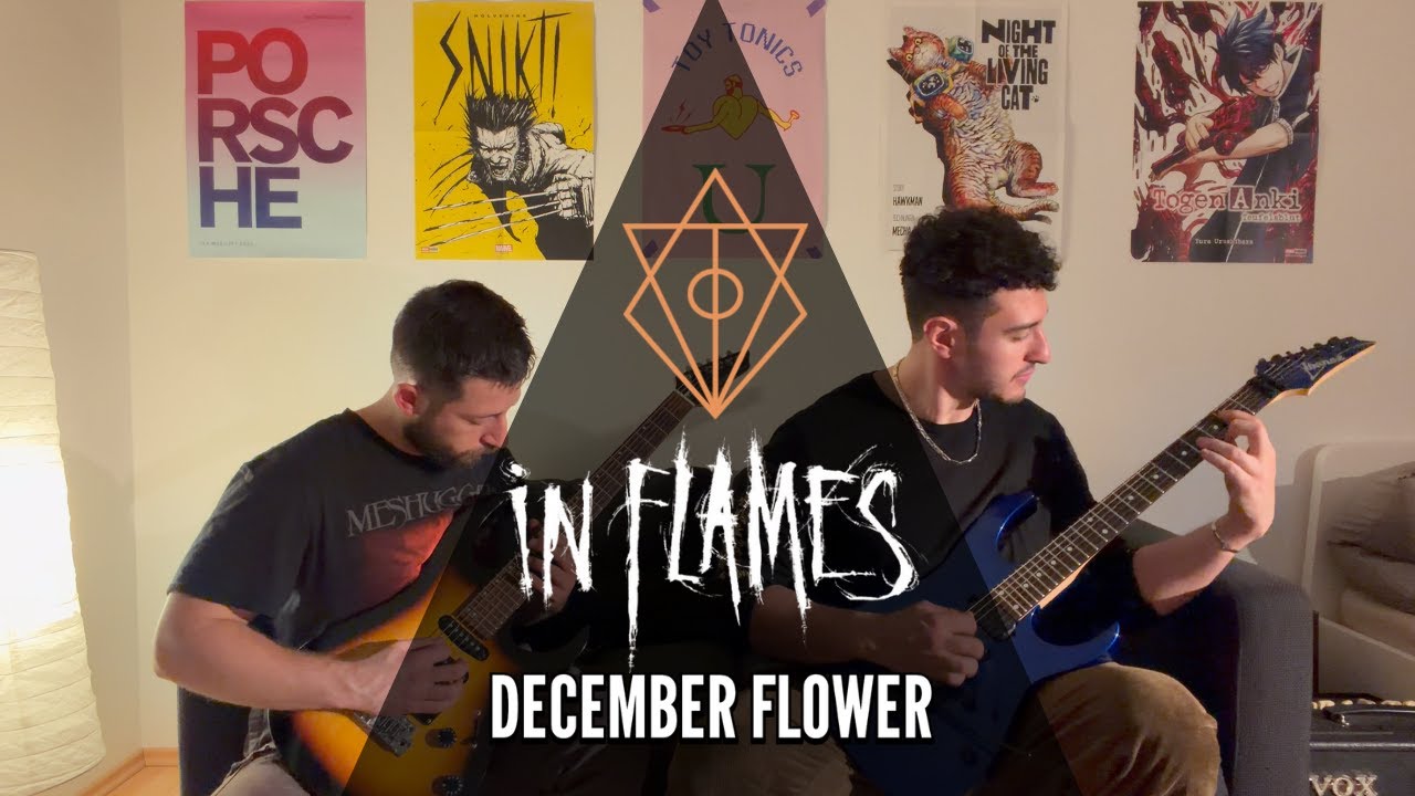 In Flames - December Flower | Dual Guitar Cover | AlCOBholics