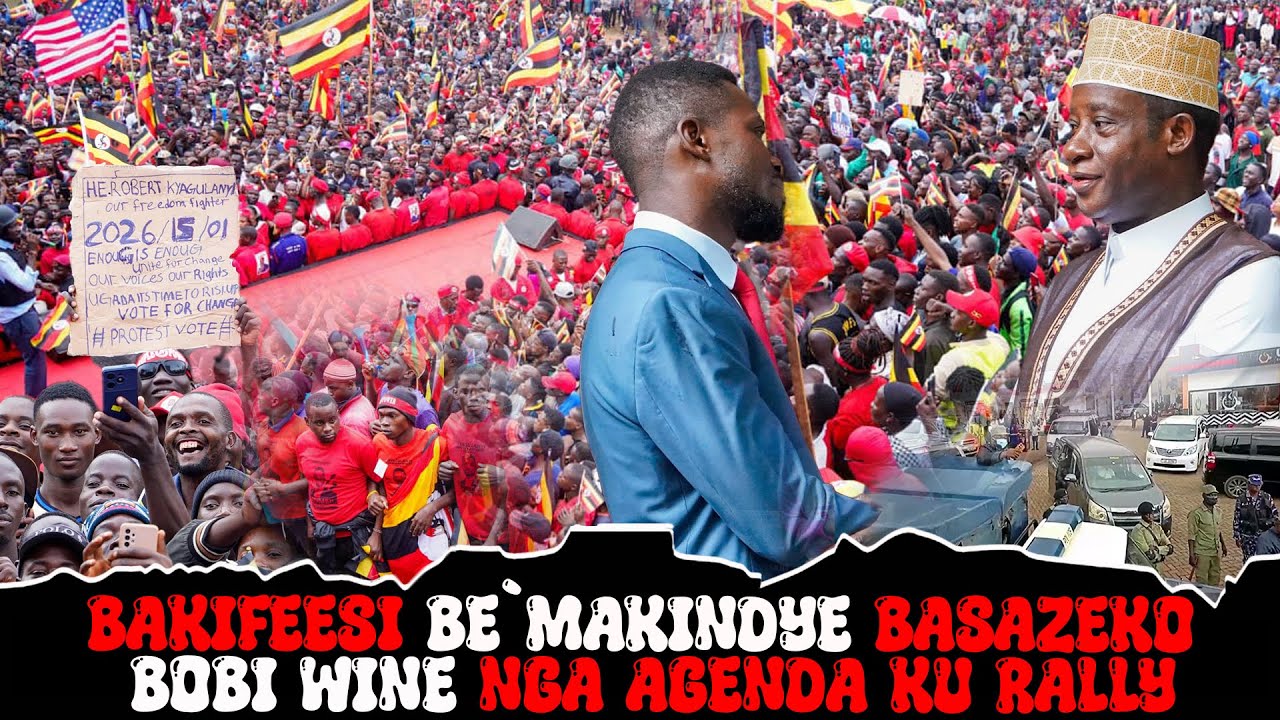 BOBI WINE AKIGUDDEKO !!! BAMISINDIKIDDE BAKIFEESI E MAKINDYE. ABANTU OMUKWANO GUSUSE.