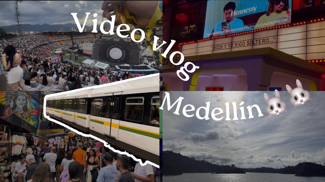 Medellín, fiesta y Bad Bunny 😮‍🔥 | VLOG