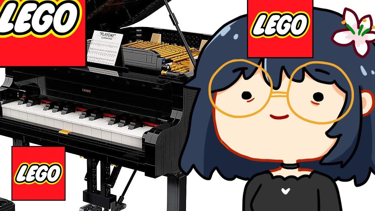 Building a lego grand piano with friends!!