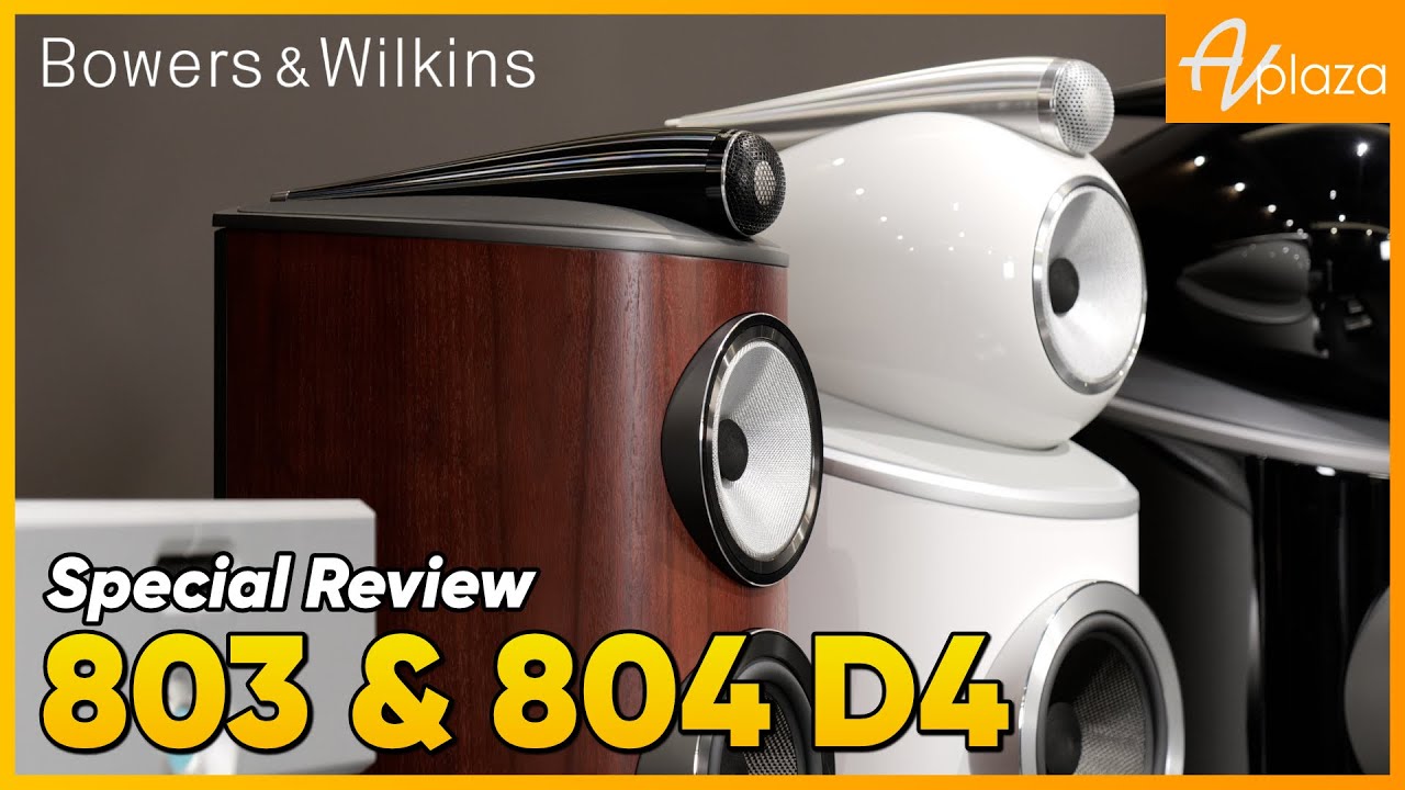 [스페셜리뷰] B&W 803 D4 / B&W 804 D4 청음 영상과 리뷰,  Bowers & Wilkins 800 D4 앰프매칭 MCINTOSH, CHORD, Classe