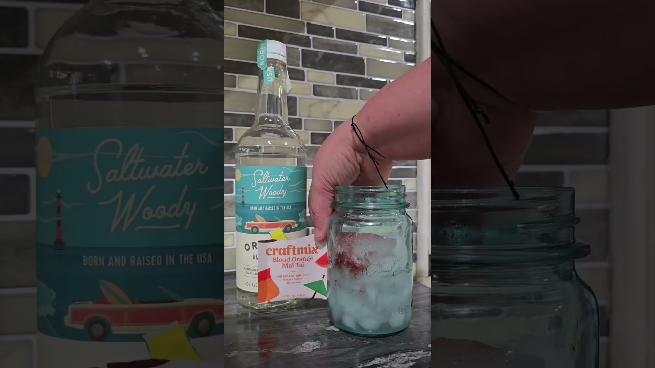 #saltwaterwoodycws #craftmix #rumdrinks