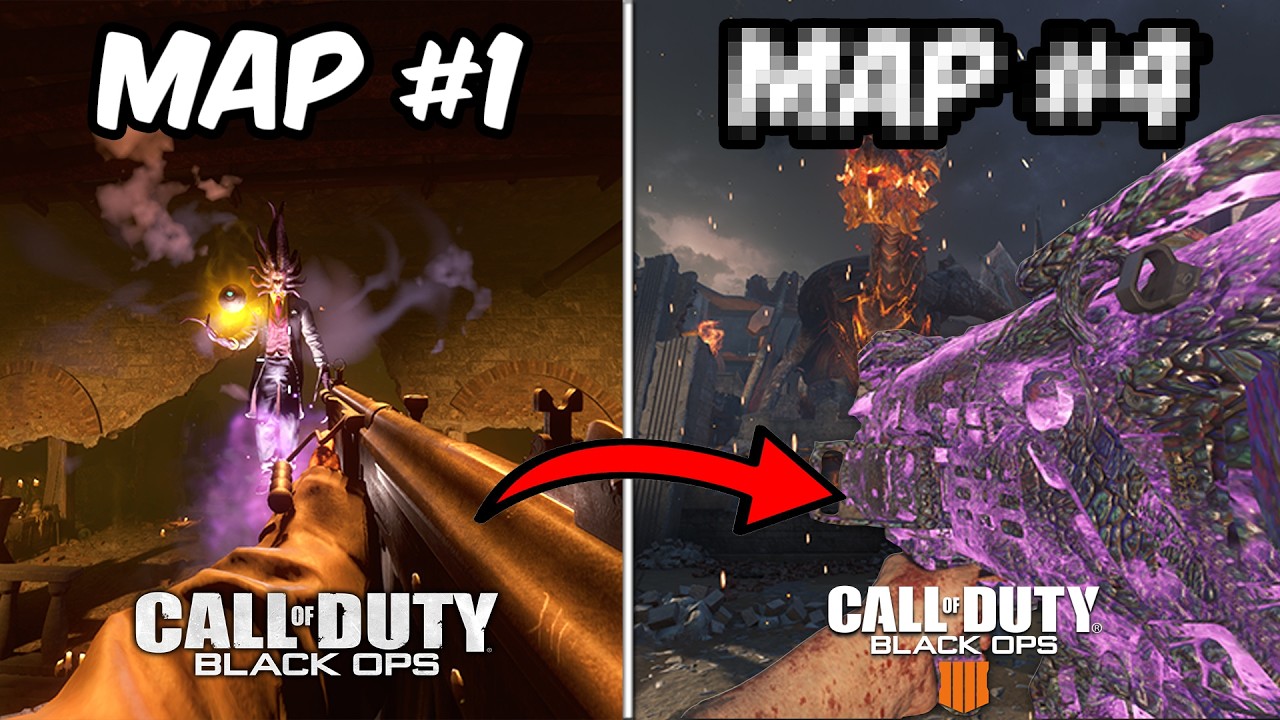 Every Black Ops 3 Easter Egg, But I Use Weapons From ALL Black Ops Games... (didn't end well 💀)