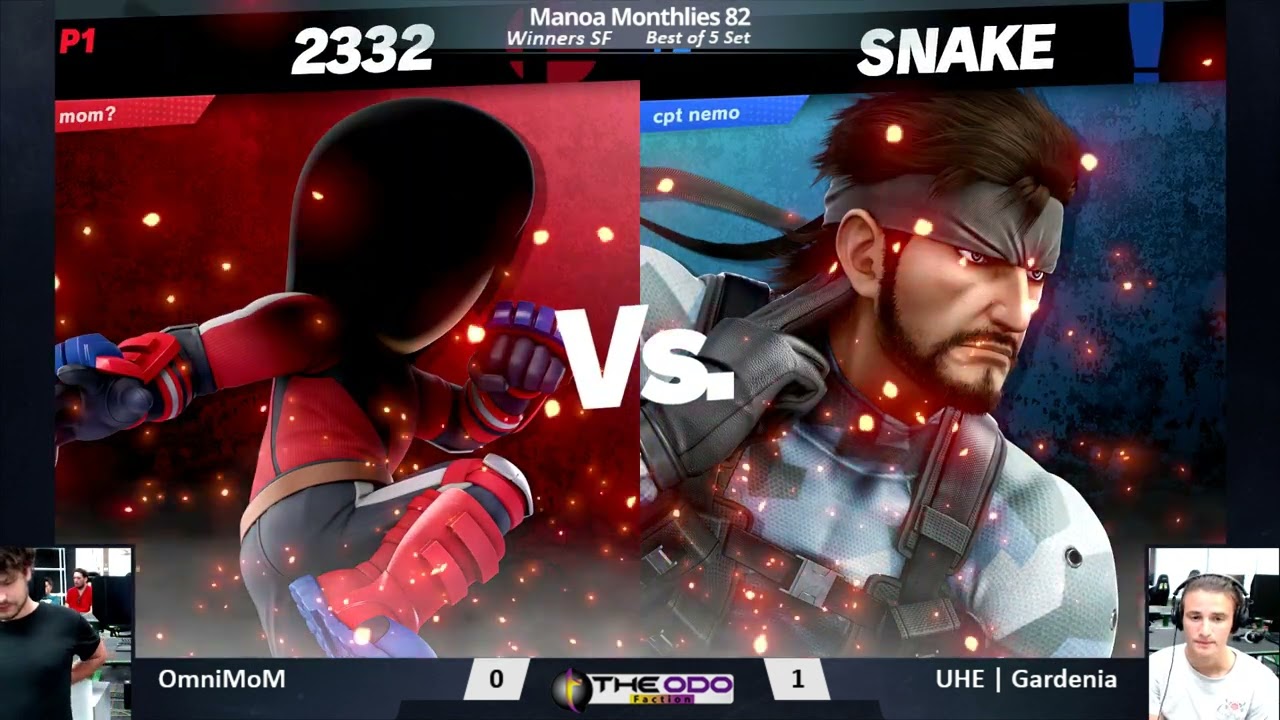 MM82 Singles: SSBU - WSF - OmniMoM vs Gardenia