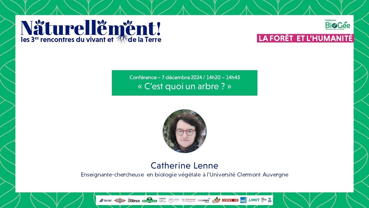 Conférence de Catherine Lenne : « C’est quoi un arbre ? »