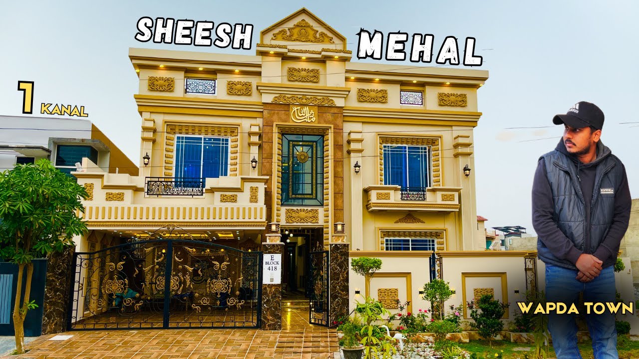 1 Kanal Classical Design House For Sale In Wapda Town Multan phase 1 | Sheesh Mehal
