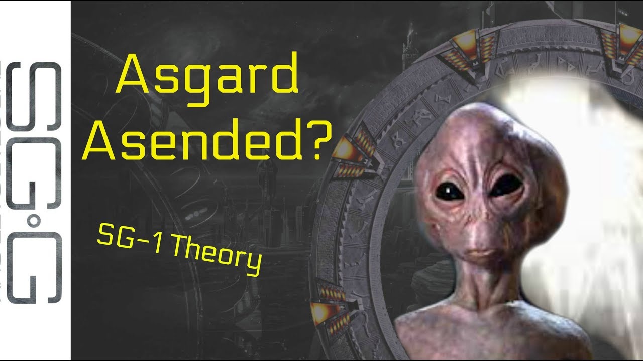 The Asgard Ascended?  (Stargate Theory)