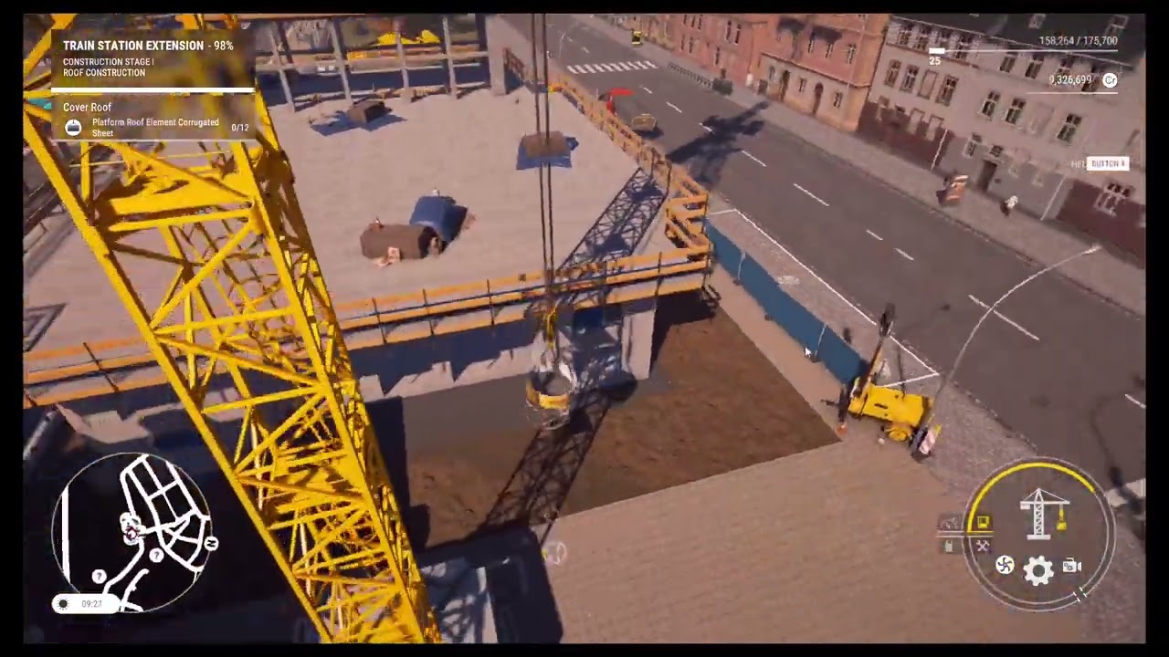 (Time Laps) Construction Simulator Train station Construction (Part 4/4)