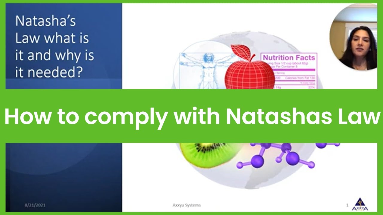 Natashas Law - How to comply for England, Scotland, Wales, Northern Ireland - Foods and Beverages