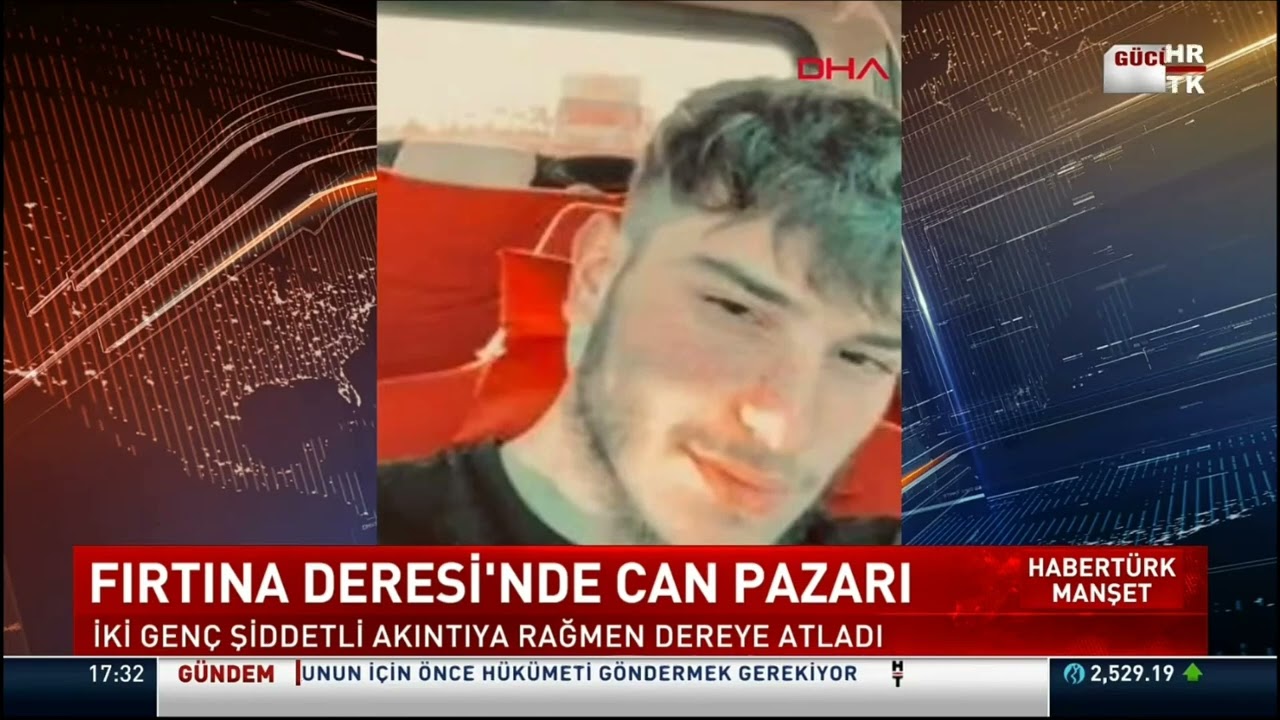 Ardeşen'de serinlemek için Fırtına Deresi'ne atlayan  Hasan Gökmen Dedecan (21) hayatını kaybetti.