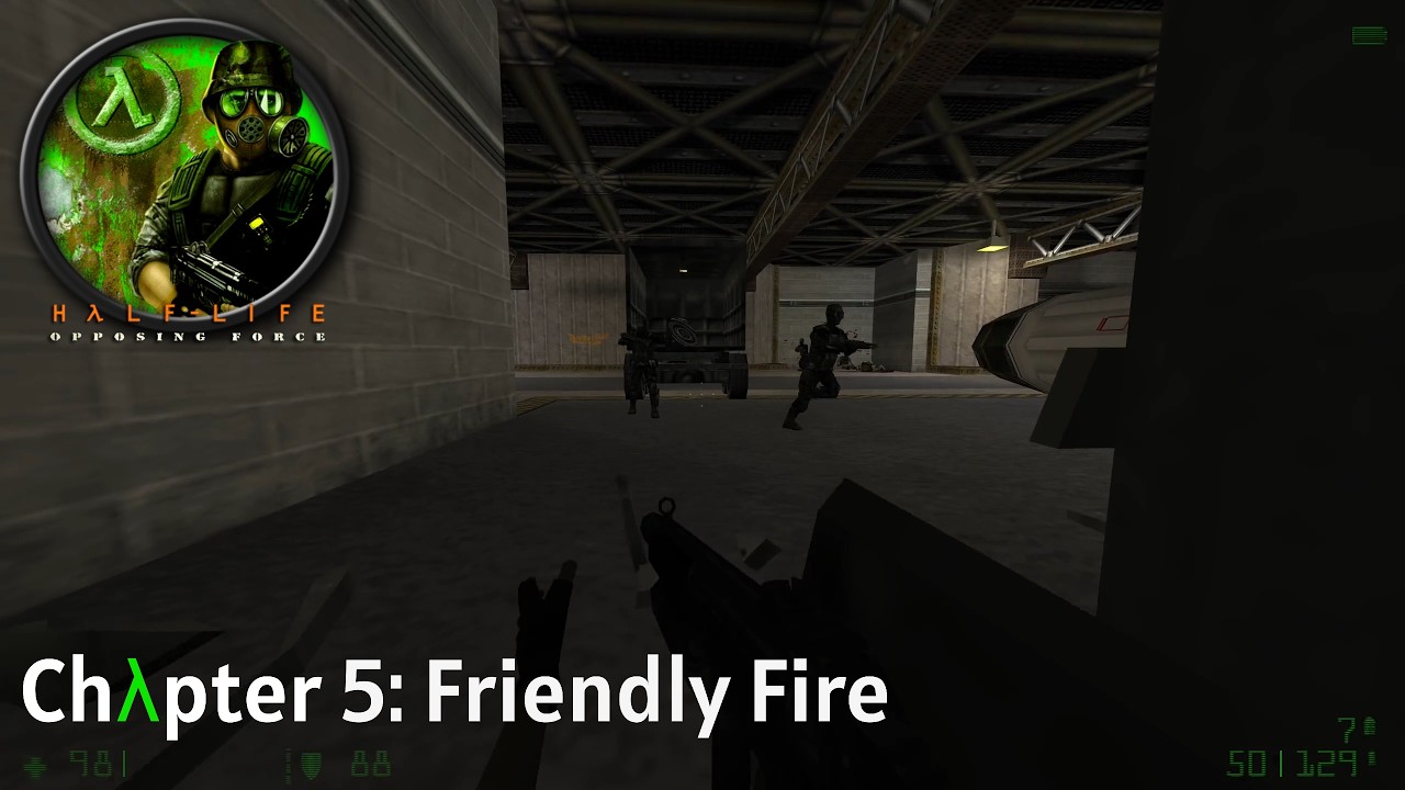Half-Life: Opposing Force | Chapter 5 | Friendly Fire | Improvements Mod