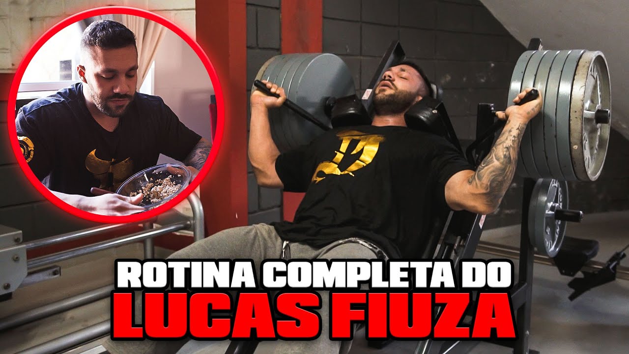 UM DIA COM LUCAS FIUZA | OFF SEASON, SUPLEMENTAÇÃO E TREINO COMPLETO COM DICAS