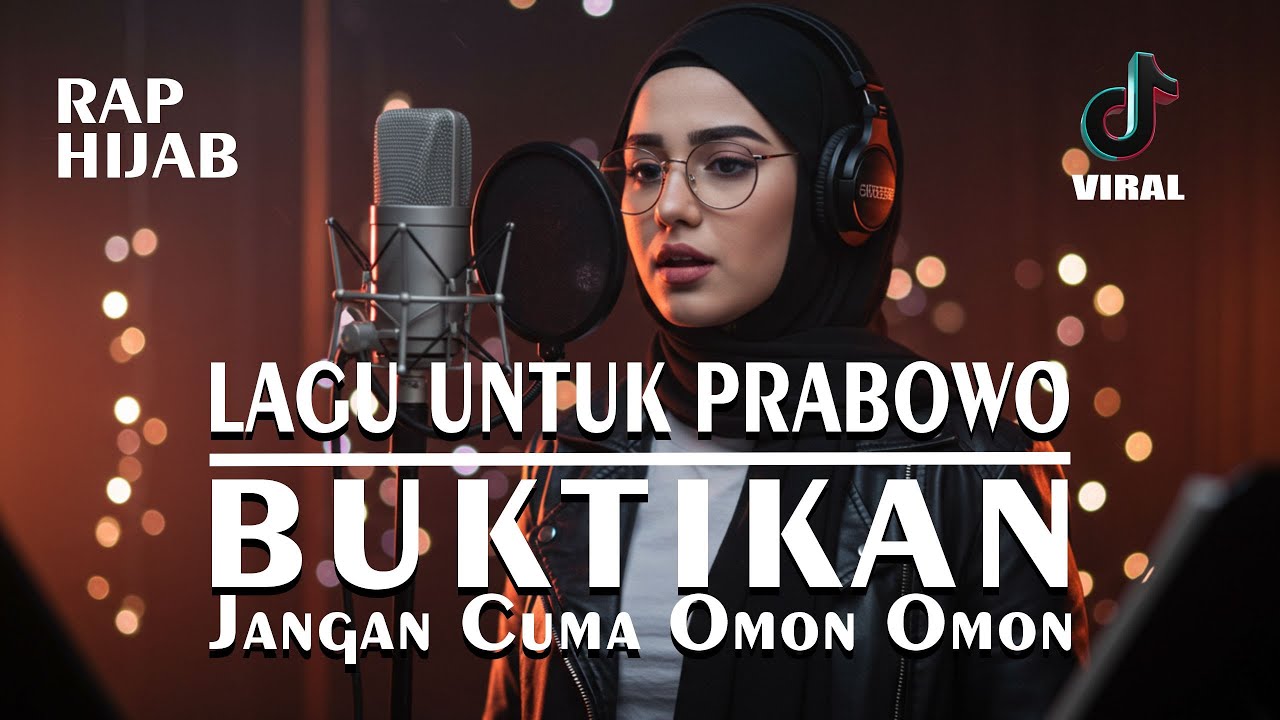 LAGU PRESIDEN PRABOWO - Buktikan, Jangan Cuma Omon Omon - NOIRNA RAP HIJAB (Official Music Video)
