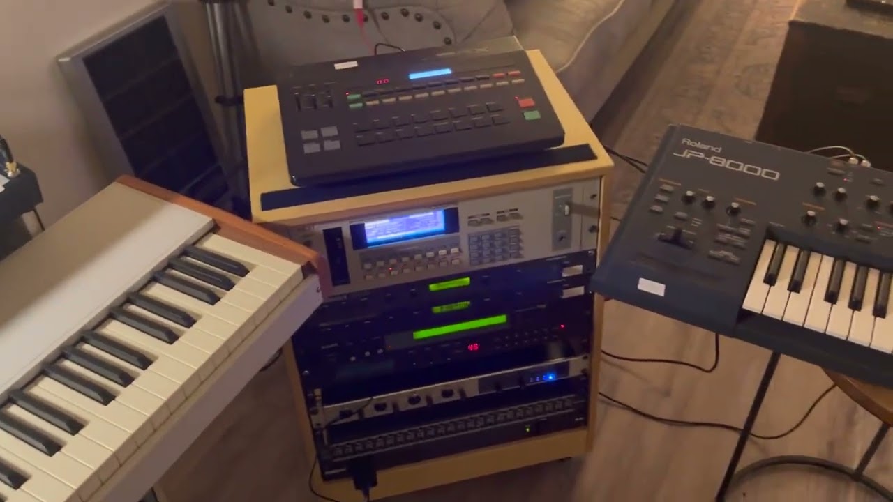 DAWless 90's Trip-Hop Jam (Akai S1000, Alesis MMT-8, Roland JP-8000, D-50, E-MU Proteus)