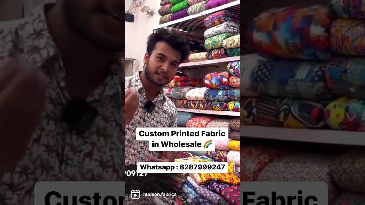New Custom Printed Fabrics 🌈 | Digital Print Fabric Wholesale