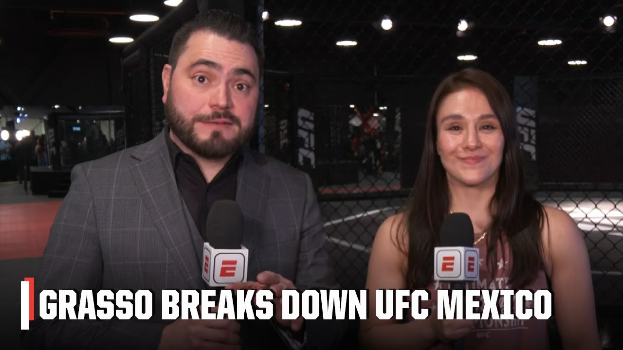 UFC Mexico Preview with Alexa Grasso | ESPN MMA